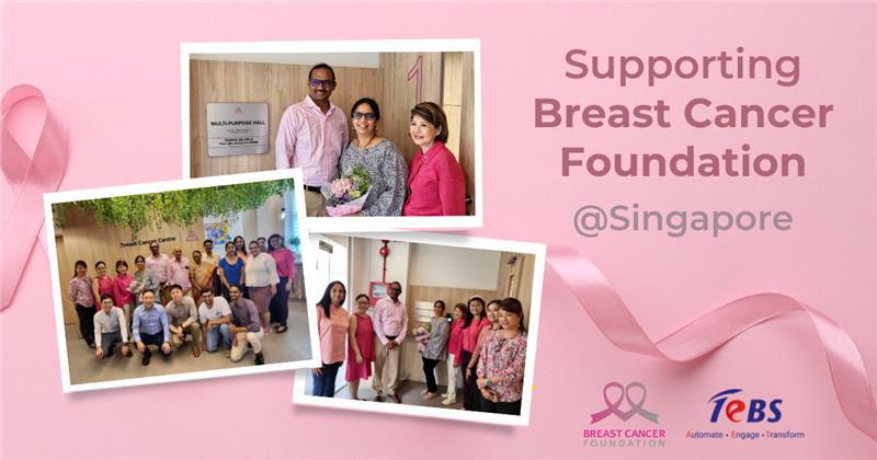Supporting Breast Cancer Foundation @Singapore