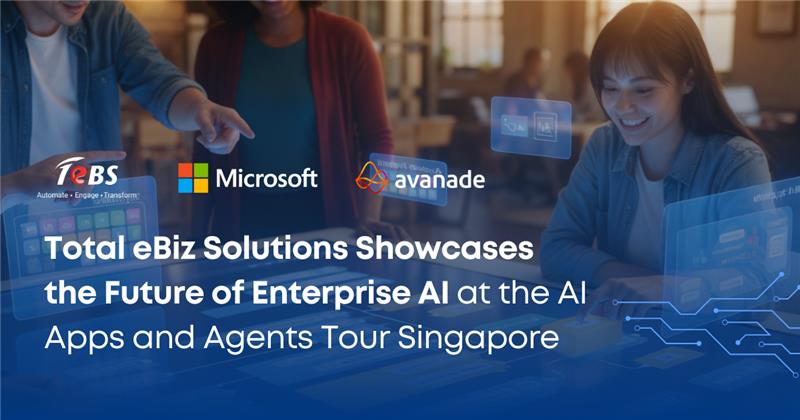 Total eBiz Solutions Showcases the Future of Enterprise AI at the AI Apps and Agents Tour Singapore 