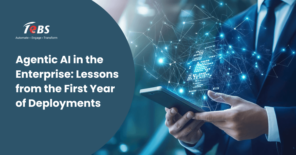 Agentic Ai In The Enterprise Lessons From The First Year Of Deployments