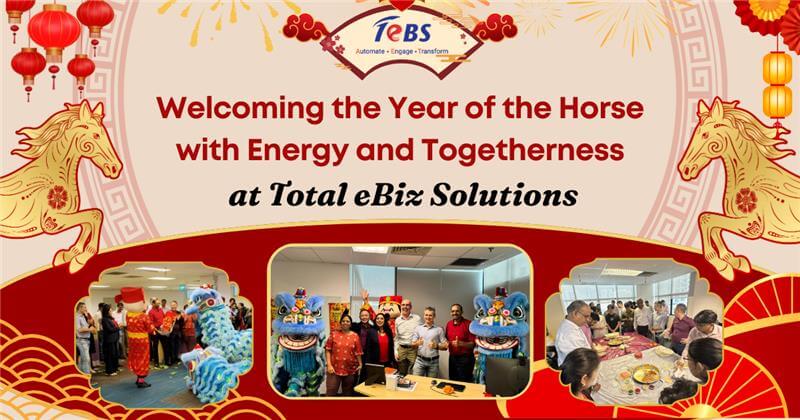 Welcoming the Year of the Horse with Energy and Togetherness at Total eBiz Solutions