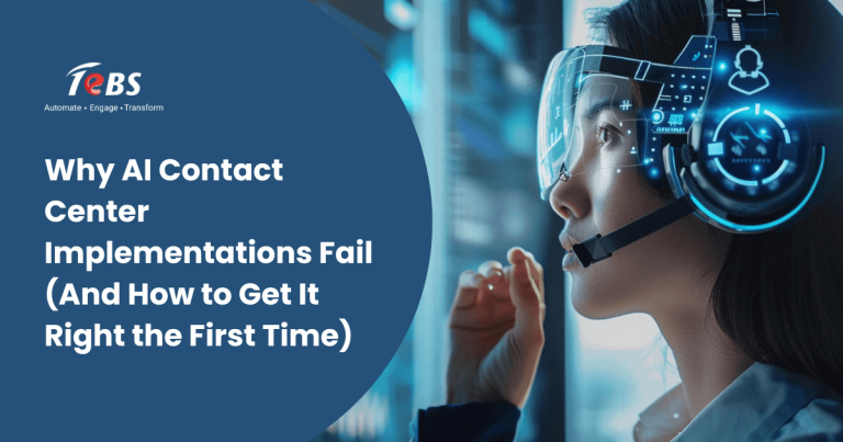 Why AI Contact Center Implementations Fail and How to Fix