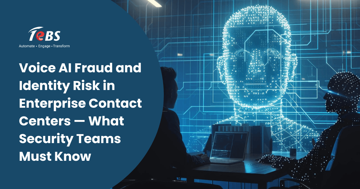 Voice Ai Fraud And Identity Risk In Enterprise Contact Centers — What Security Teams Must Know